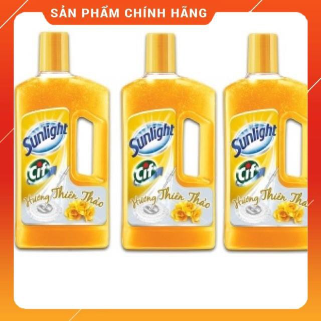 Nước lau sàn Sunlight 1kg hương thiên thảo (997ml)