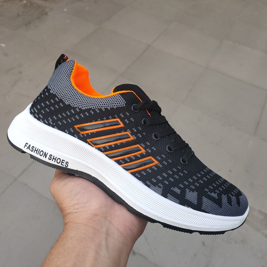 Giày Thể Thao Sneaker Nam Đế Cao Su Non Kết Hợp Thân Vải Mềm Thoáng Khí (BẢO HÀNH 12 THÁNG)