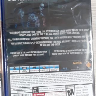 Game PS4: Until Dawn | US | New