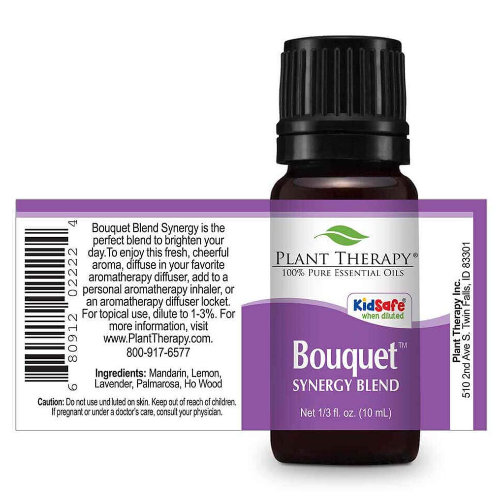 Plant Therapy - tinh dầu mùi hoa tươi Bouquet Synergy Blend KidSafe - 100% thiên nhiên nguyên chất natural essential oil