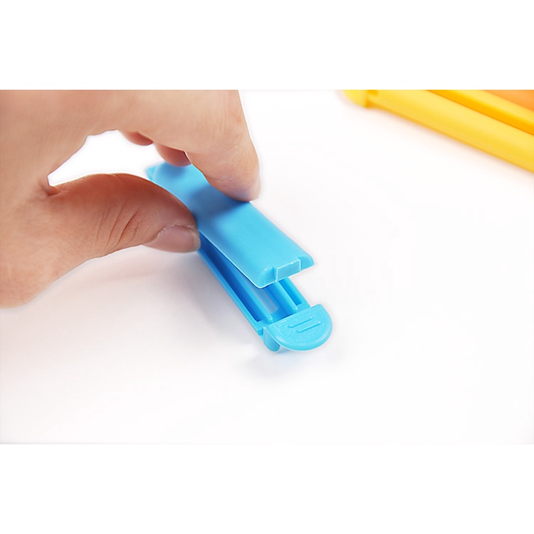 5 Kẹp Nhựa, Niêm Phong Túi Đồ Ăn, Thực Phẩm Tiện Lợi, Miệng Túi Kín Khí !00%, Bảo Vệ An Toàn Thực Phẩm