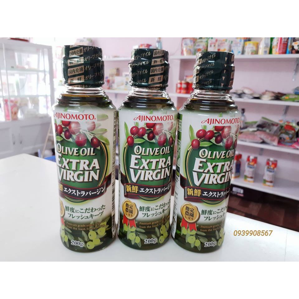 DẦU OLIVE Extra Virgin 200gram - Ajinomoto