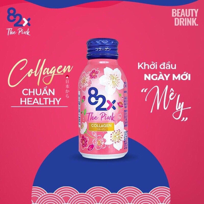 [chính hãng]Collagen 82X The Pink (hộp 10 chai)