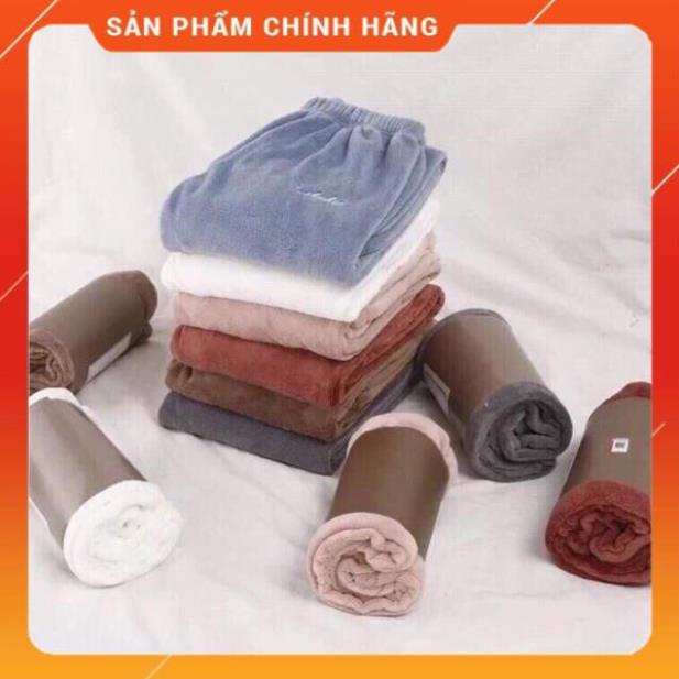 Quần nỉ bông siêu ấm cho bạn gái ( ảnh thật kèm video)