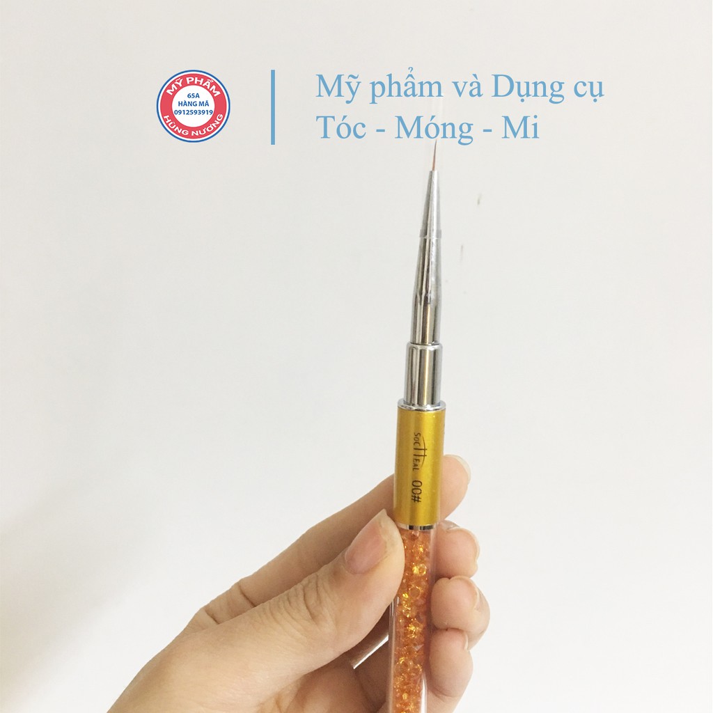 Bộ cọ ống Socheal vẽ trang trí móng