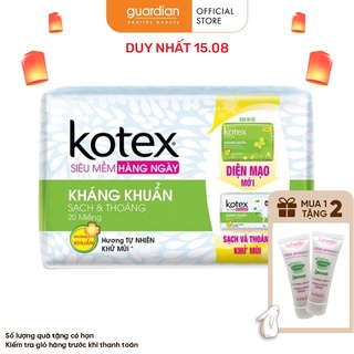 Băng vệ sinh Kotex hằng ngày hương tự nhiên 20 miếng