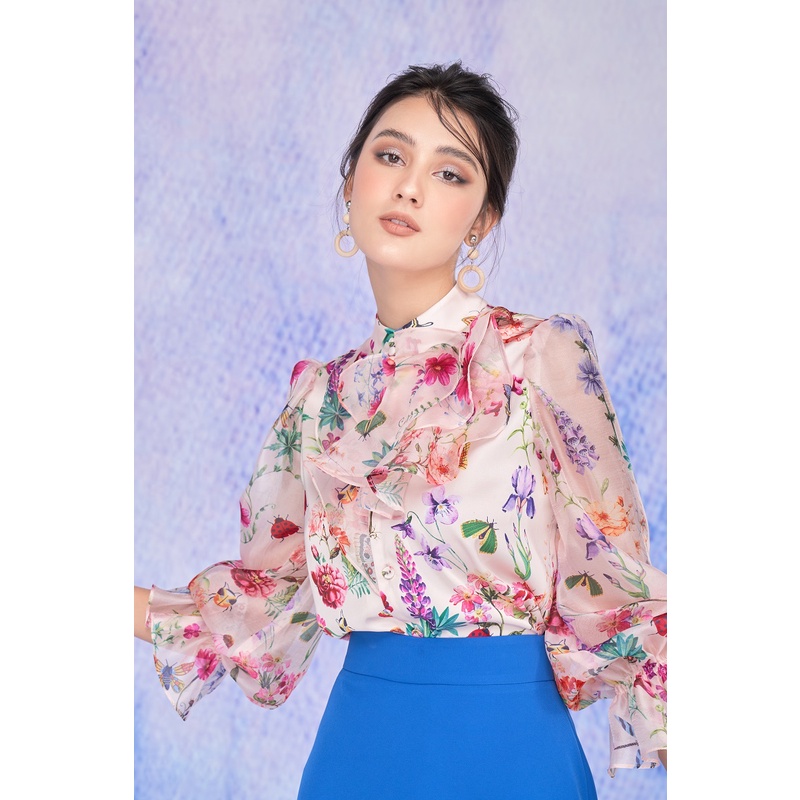 Áo sơ mi kiểu cổ bèo HeraDG - SAKBA016