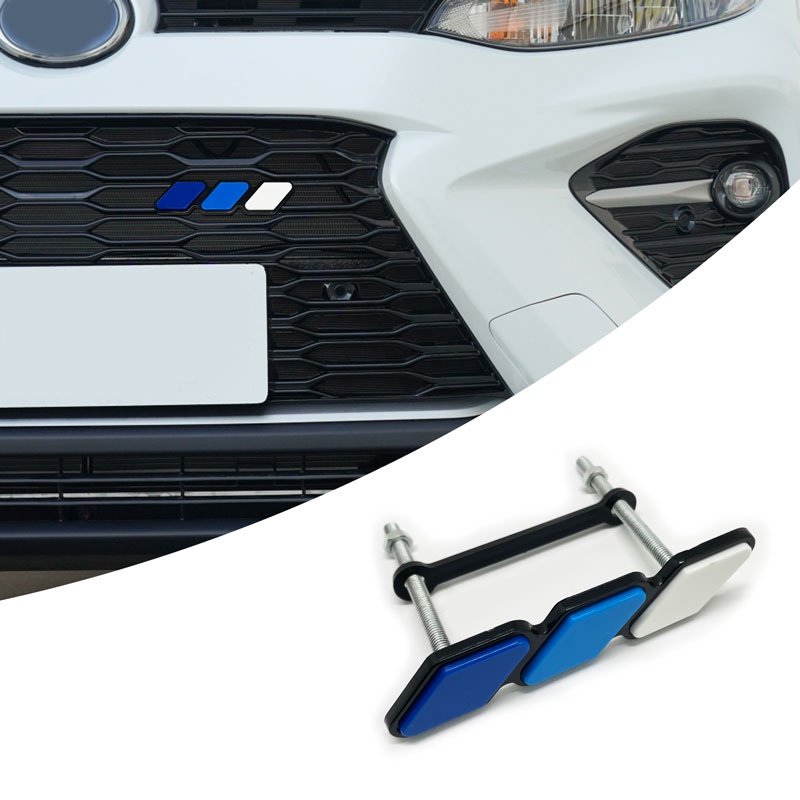 Miếng Dán 3D Bằng Kim Loại Trang Trí Thân Xe Hơi Toyota Corolla Tacoma 4Runner Tundra Tri-Màu