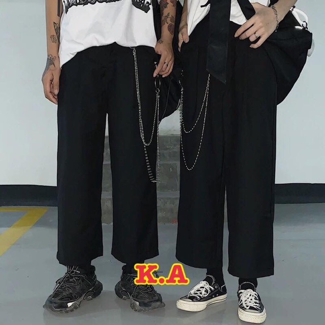 Quần rộng chun 2 xích KAP866