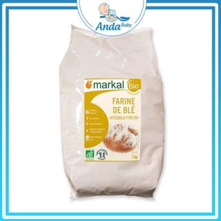 Bột mỳ hữu cơ T65 Markal làm bánh cho bé