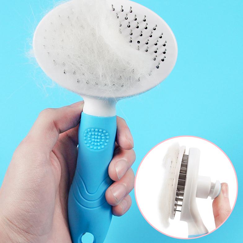 Lược chải lông có tay cầm chống trượt cho thú cưng