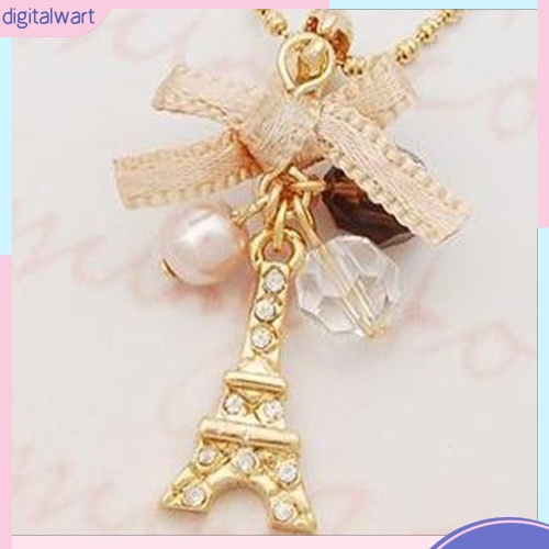 Dây chuyền mặt hình tháp Eiffel cho nữ