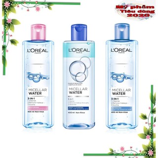 Nước tẩy trang Loreal - L'oreal Paris 3-in-1 Micellar Water 400ml