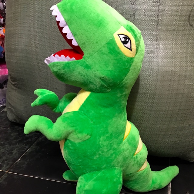 KHỦNG LONG NGỒi ảnh thật ,Lông Nhung Mềm Mịn,Gòn Trắng,Hàng Có Sẵn MỚI