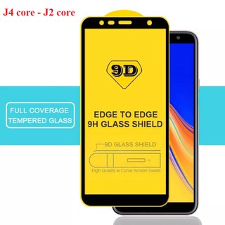 Kính cường lực Samsung J4 Core / J2 core Full màn hình 9D - Full keo thế hệ mới tặng keo chống hở mép