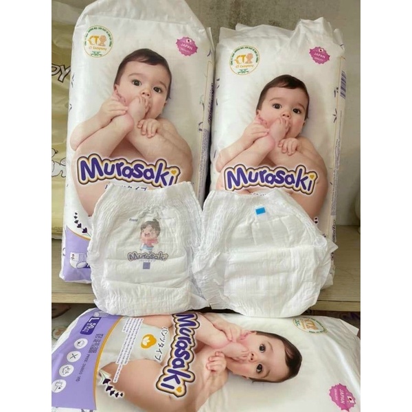 Bỉm quần MURASAKI size M-L-Xl-Xxl-Xxxl 50-100 chiếc