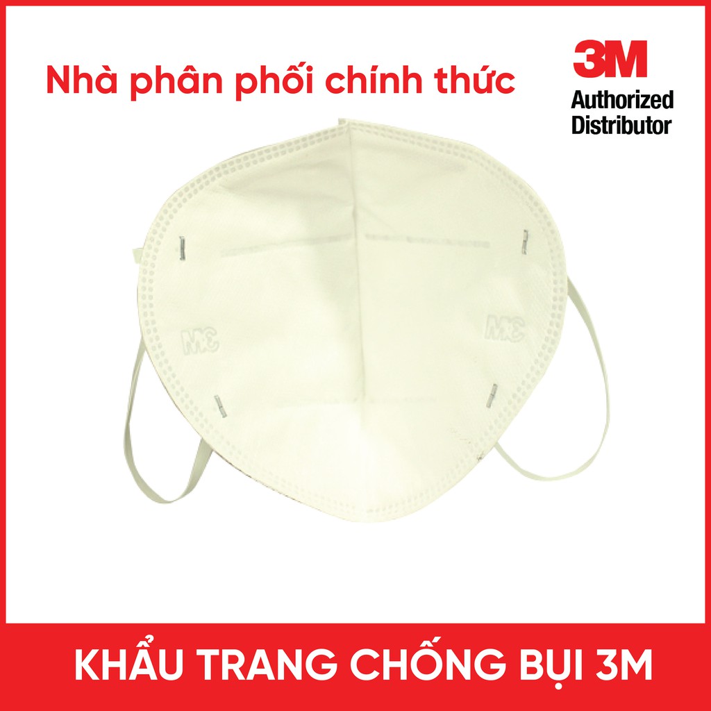 (Chính Hãng 3M 100% Có Tem Chính Hãng) Khẩu Trang Chống Bụi 3M 9001 Combo 5 Cái