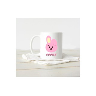 [FREESHIP] Ly cốc sứ trắng hình BT21 BTS siêu cute 460ml - phong cách Hàn Quốc (nhiều mẫu)