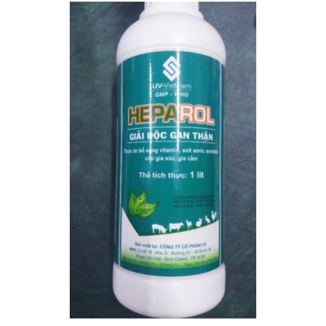 Heparol 1L giải độc gan thảo dược hsd 03/11/2024