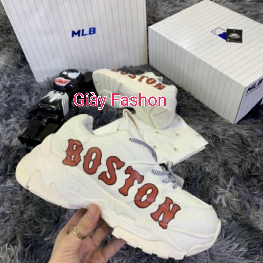 Giày Thể Thao, Giày Mlb,  NY, LA, Boston, Tăng Chiều Cao Kiểu Dáng Hàn Quốc Siêu Hot Siêu Xinh Full Size (36-43)