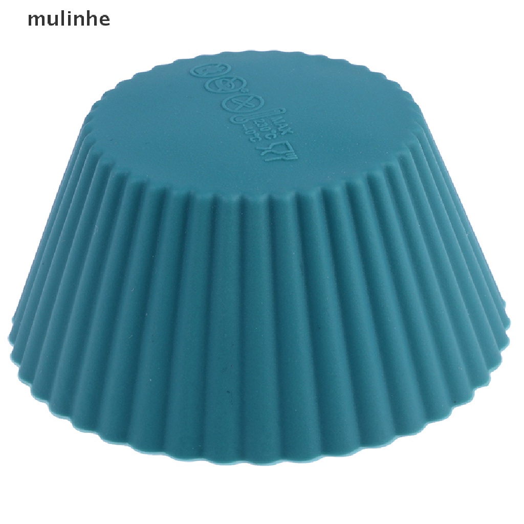 Set 12 Khuôn Silicon Làm Bánh Muffin Tái Sử Dụng Tiện Lợi vn