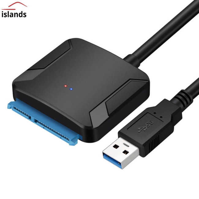 Dây cáp chuyển đổi USB 3.0 sang Sata kèm Adapter chuyển đổi nguồn điện AC 12v 2A