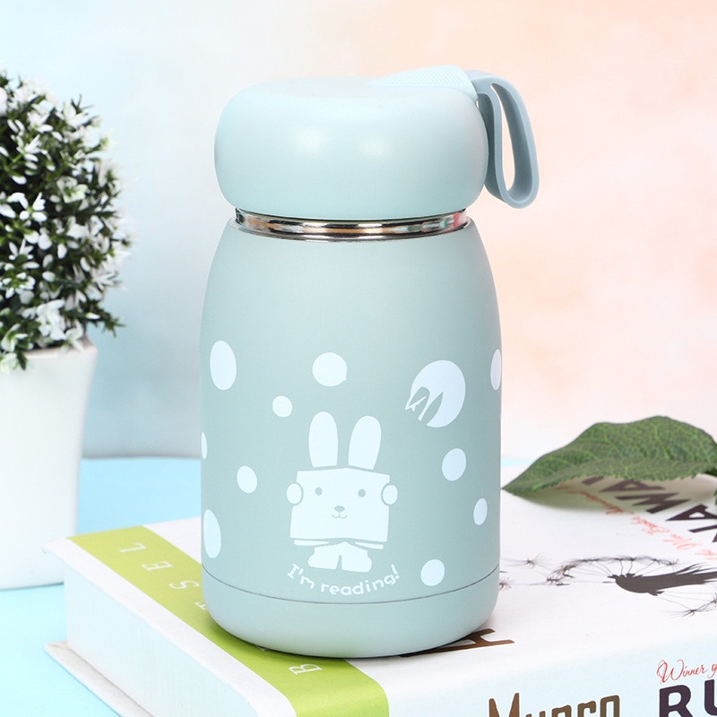 Bình Ủ Cháo Thỏ Inox 304 320ml Giữ Nhiệt Siêu Tốt Cho Thực Phẩm Nóng Và Lạnh