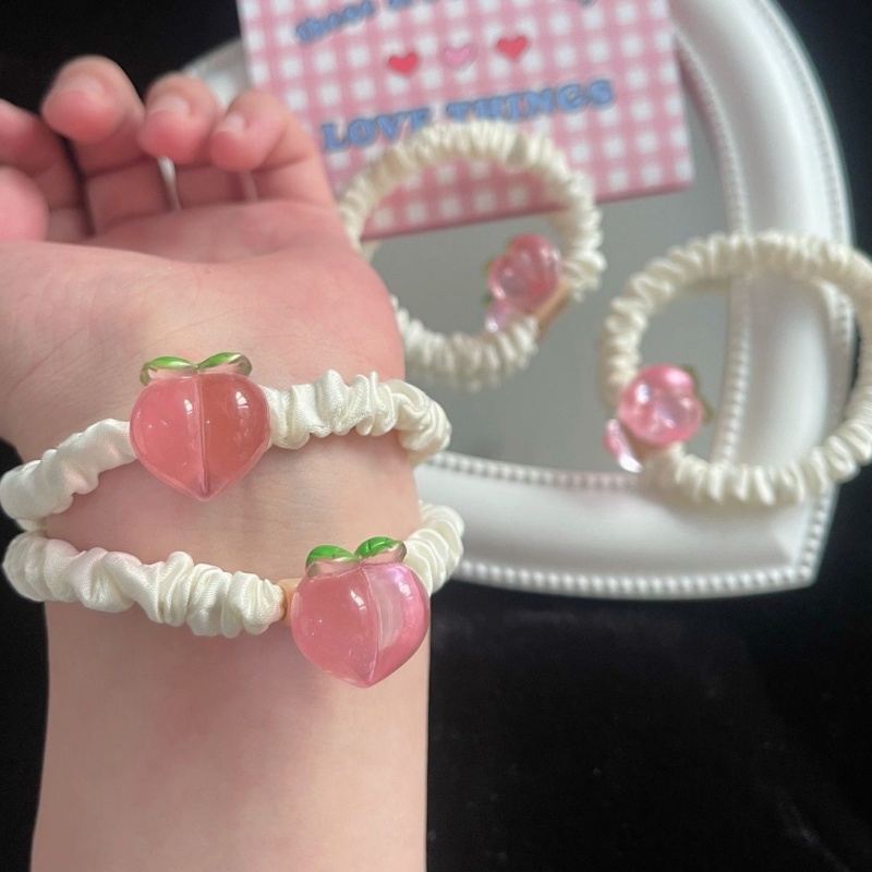 ✨✨Dây Buộc Tóc Hình Quả Đào 2022 Thời Trang Hàn Quốc