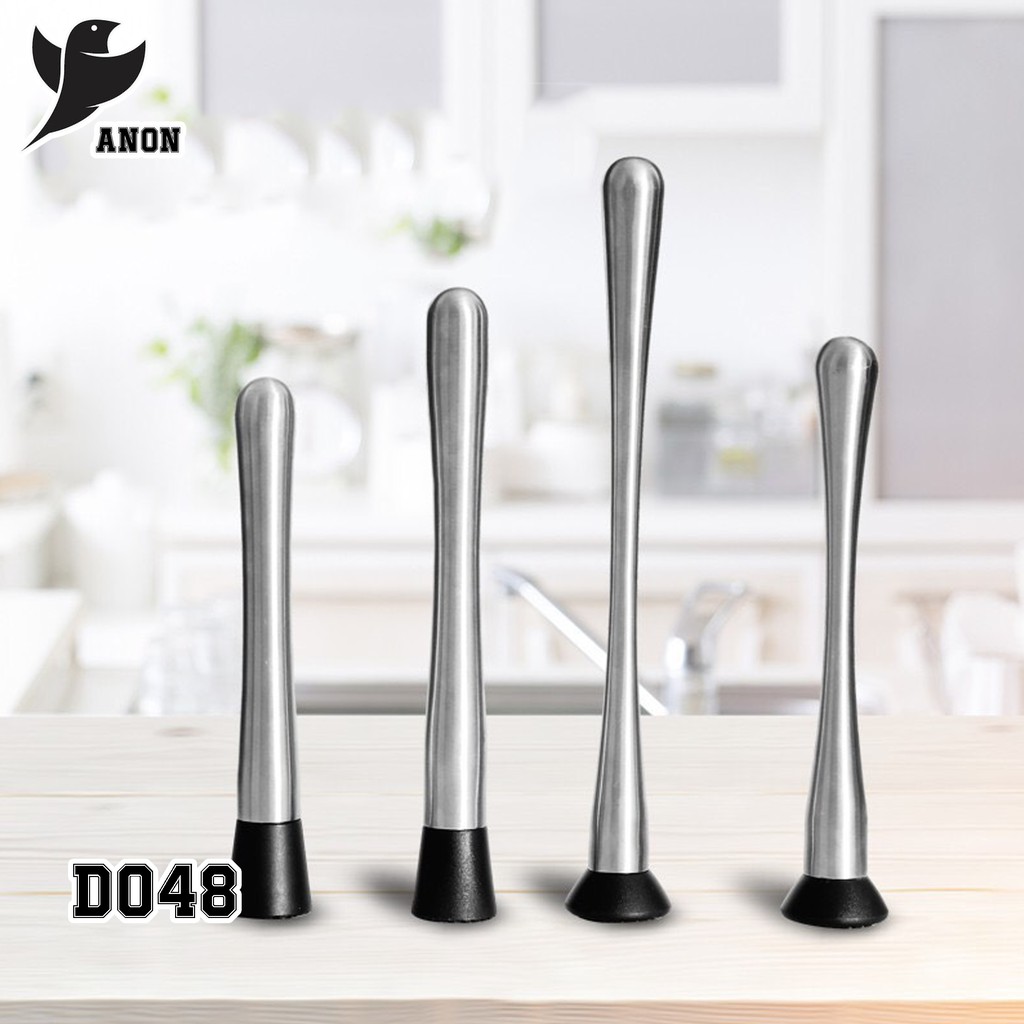 [GIÁ XƯỞNG] Chày dầm pha chế Chày inox Chày dầm inox cocktail bằng thép không gỉ