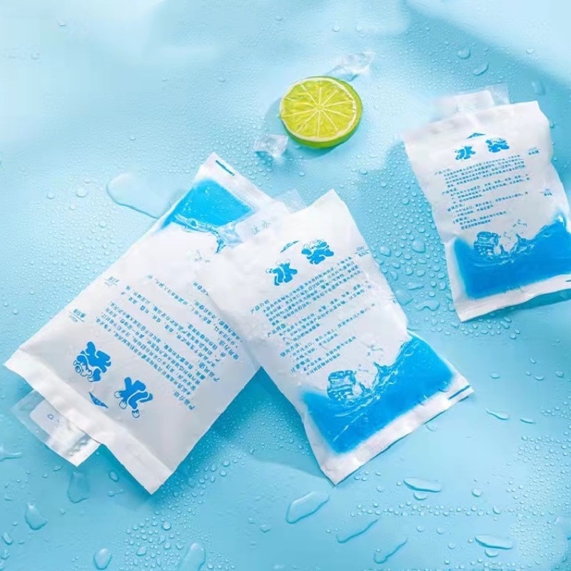 Set 10 Túi Gel Đựng Đá Giữ Thực Phẩm Tươi Ngon Có Thể Tái Sử Dụng