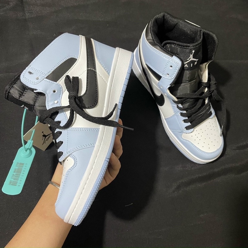 [Mã FAMARAL1 giảm 10K đơn 50K] Giầy Jordan 1 xanh dương cao cổ siêu rẻ Fullbox