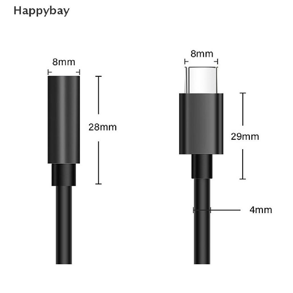 Cáp tai nghe âm thanh nổi AUX type C chuyển đổi đầu cắm USB sang cổng 3.5mm