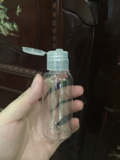 Chai nhựa 50/100ml nắp bật