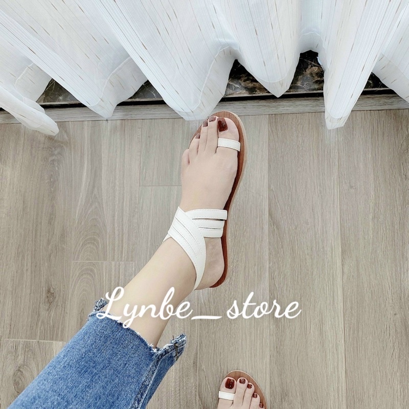Sandal nữ bệt xỏ ngón chiến binh dây quai chéo