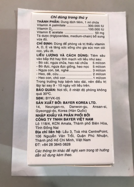 Vigantol E  phòng trị thiếu vitamin A,D,E