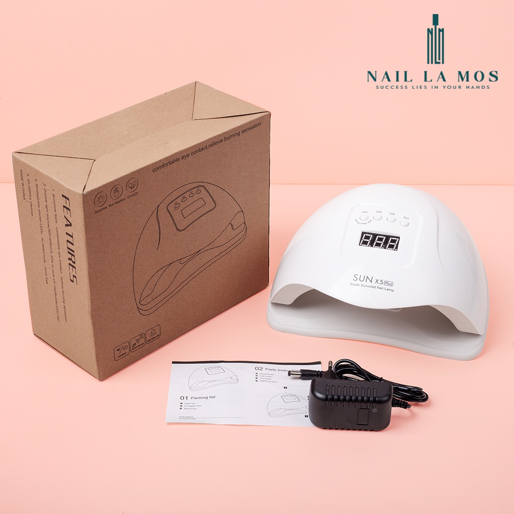 Máy hơ gel Sun X5 Plus chính hãng 120W 36 bóng đèn led dành cho học viên thực hành