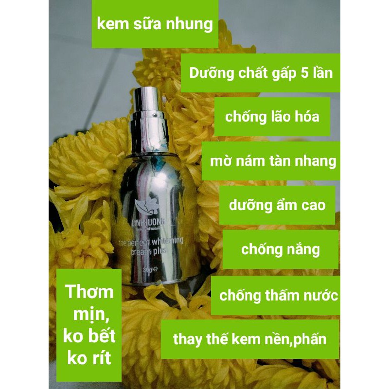 kem sữa nhung cấy trắng da linh Hương (hàng chính hãng)