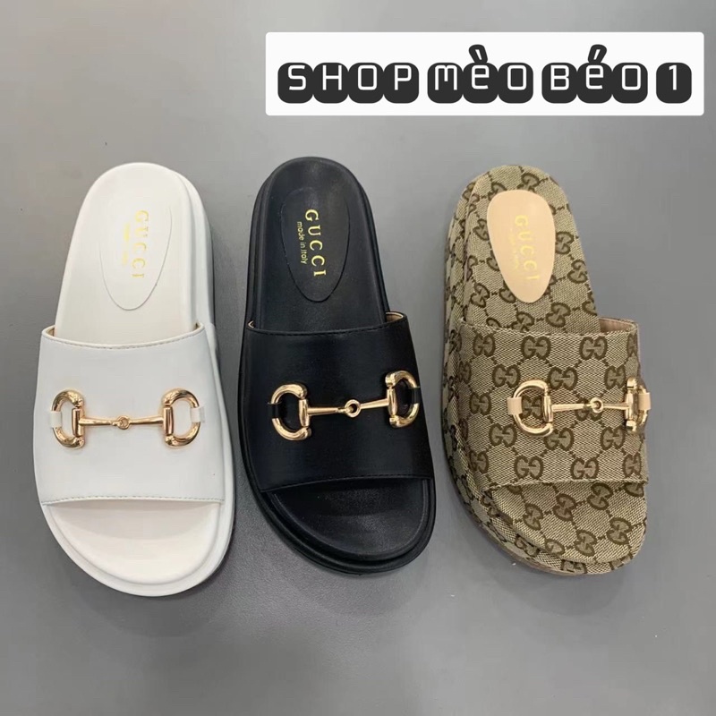 Dép gc khoá ngang đế bằng fullbox