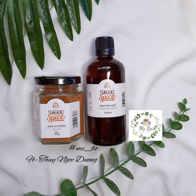 [LALA’s SPICE] GIA VỊ TỰ NHIÊN/HỮU CƠ LALALAND (bột quế, hồi, mắc khén, mắc mật, ...)