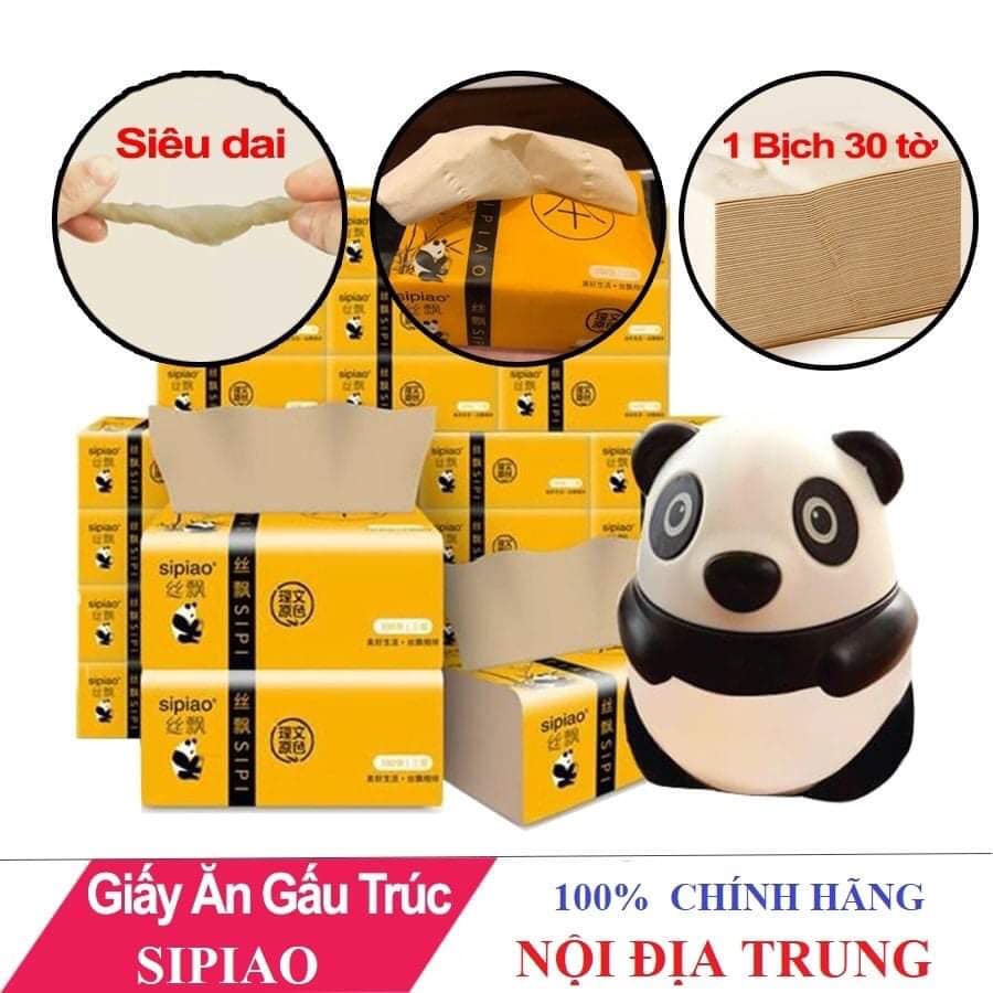 Combo 2 gói giấy ăn sipiao .