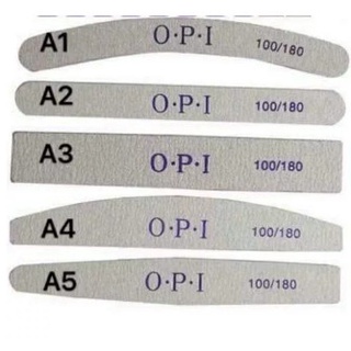 Dũa OPI trắng -opi đen- opi vĩ - dũa sunshine ngắn- dũa sunshine -dũa bông lớn- dũa bông nhỏ