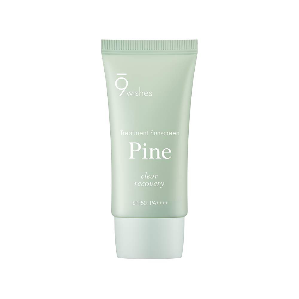 Kem Chống Nắng Dưỡng Ẩm Thanh Lọc 9 Wishes Pine Treament Sunscreen