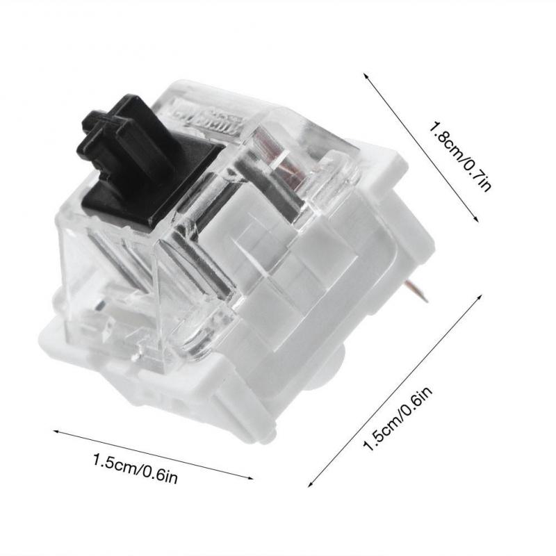 10 PCs Mechanical Keyboard Switch Plate Mounted Black Replacement for Gateron Cherry MX | BigBuy360 - bigbuy360.vn