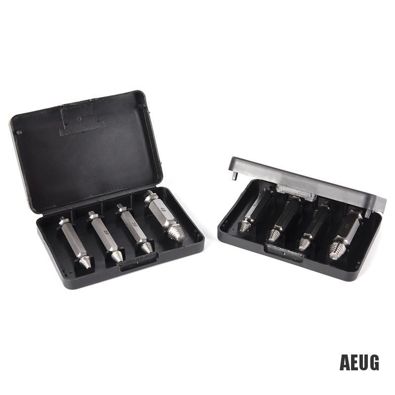 Bộ 4 mũi khoan tháo vít tốc độ kèm hộp đựng
