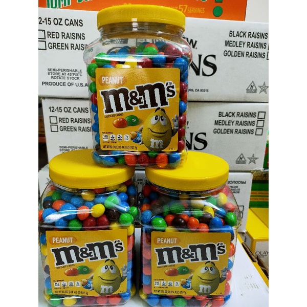 Hộp kẹo Peanut Chocolate M &amp; M