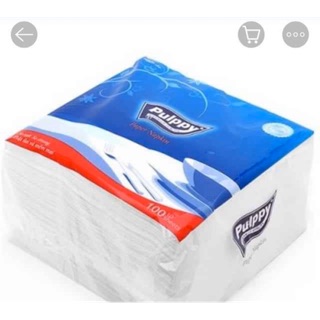 Khăn giấy vuông pupply 100 tờ