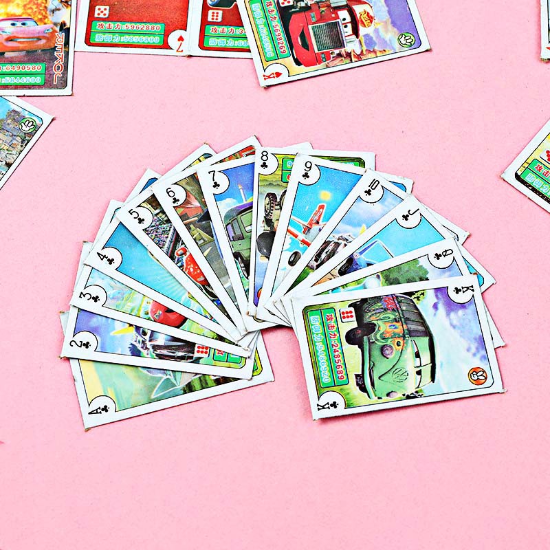 Bộ bài hoạt hình in hình mini nhiều mẫu 54 lá in hình anime manga dễ thương siêu độc đáo