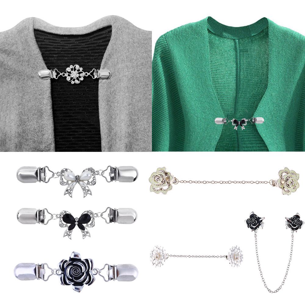 Ghim cài áo sơ mi/áo khoác cardigan hình bông tuyết/ vịt phong cách cổ điển thời trang cho nữ