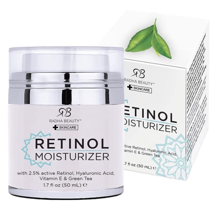 [Date 02/2025]Kem dưỡng ẩm chống lão hoá Radha Beauty Retinol Moisturizer Miracle Cream 50ml USA