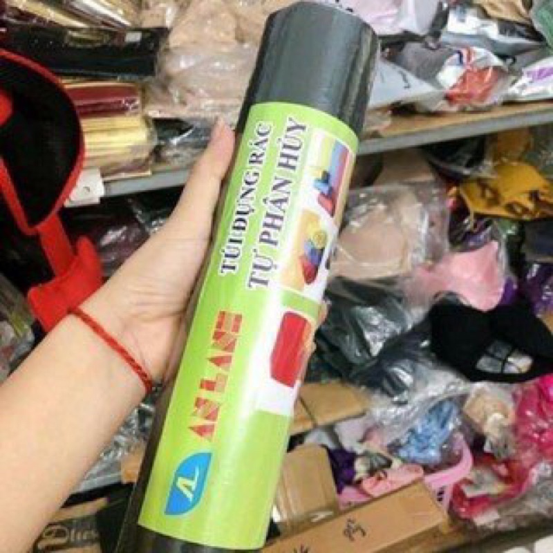 Cuộn rác đen tự phân huỷ size 63*53cm